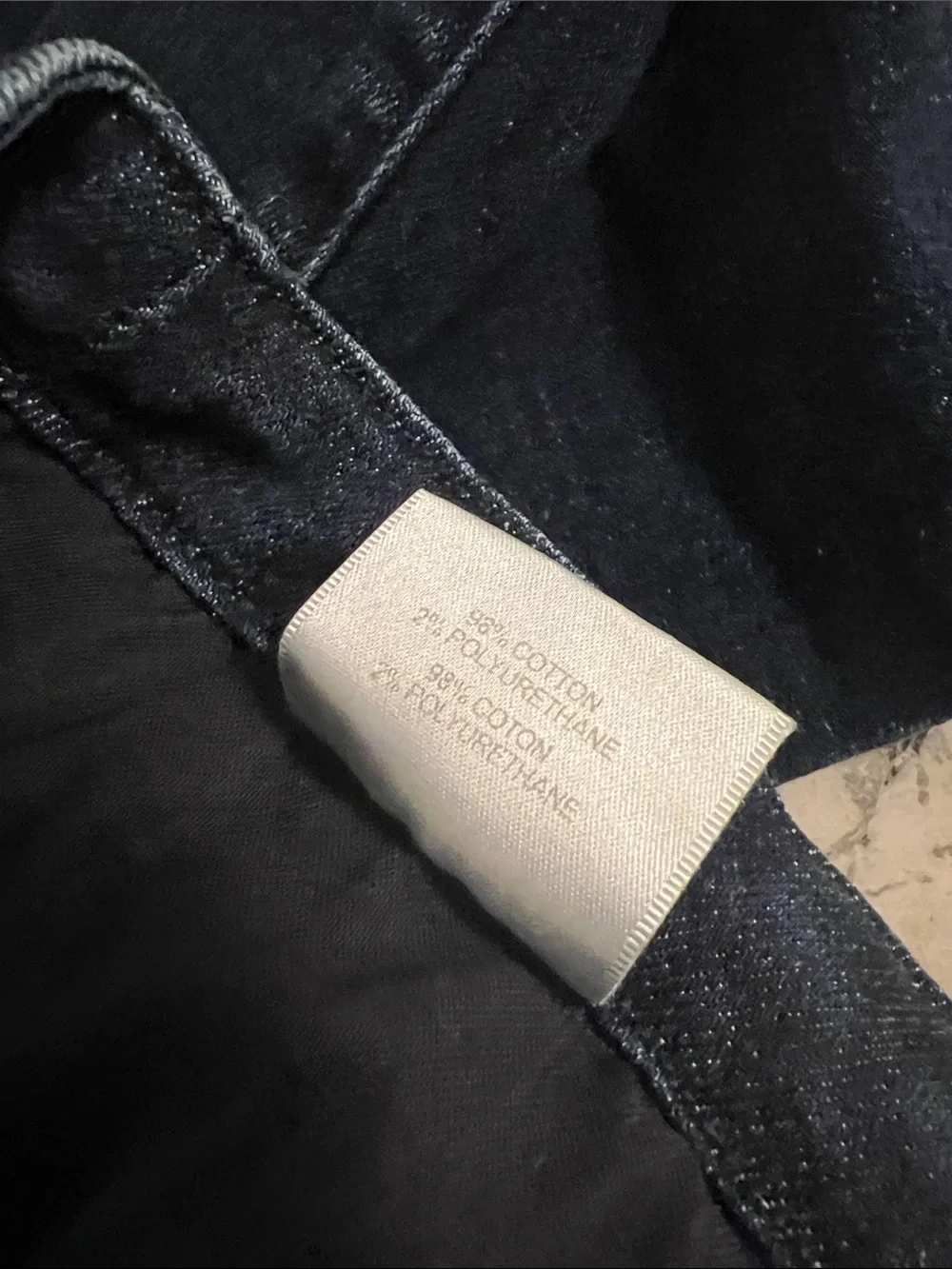 J Brand Dark High Waist Trouser Wide Flare Leg Jeans